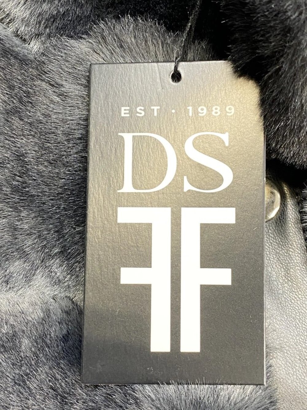 Donna Slayers Fabulous Furs Womens Vest Jacket Charcoal Gray Size XS Posh Snap - Picture 4 of 11